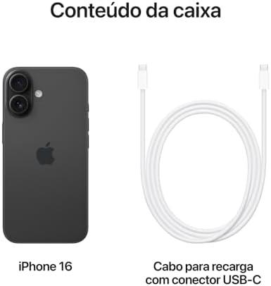         Apple iPhone 16 (128 GB) – Preto       