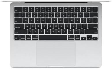         Apple 2024 MacBook Air (de 13 polegadas, Chip M3 da Apple com CPU de oito núcleos e GPU de oito núcleos, 8GB Memória unificada, de 256 GB) - Prateado       